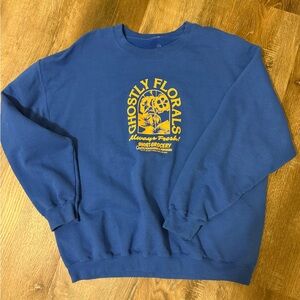 Lonely Ghost Blue Crewneck
